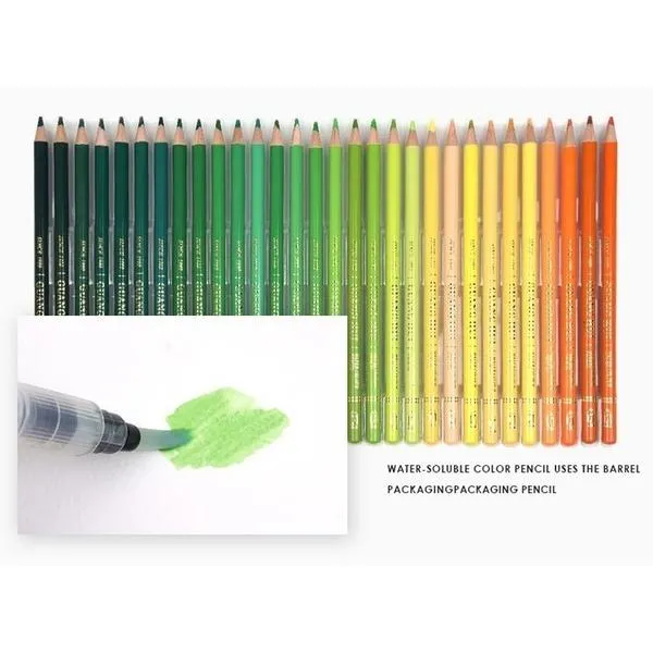 120-Pack: Water Soluble Color Pencil Set