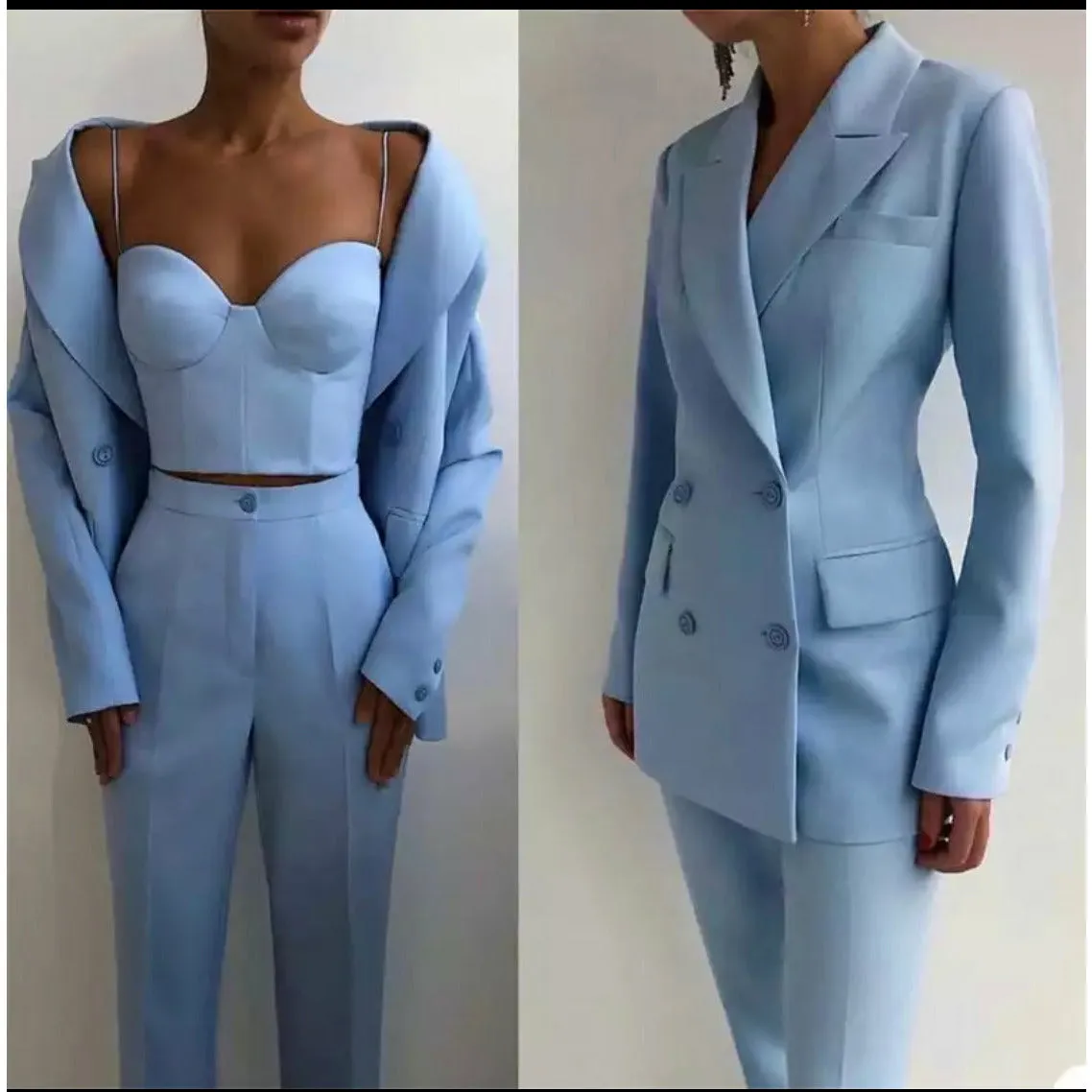 3 Pieces Fashion Women Suits