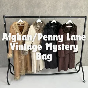 Afghan/Penny Lane Coat - Vintage Mystery Box