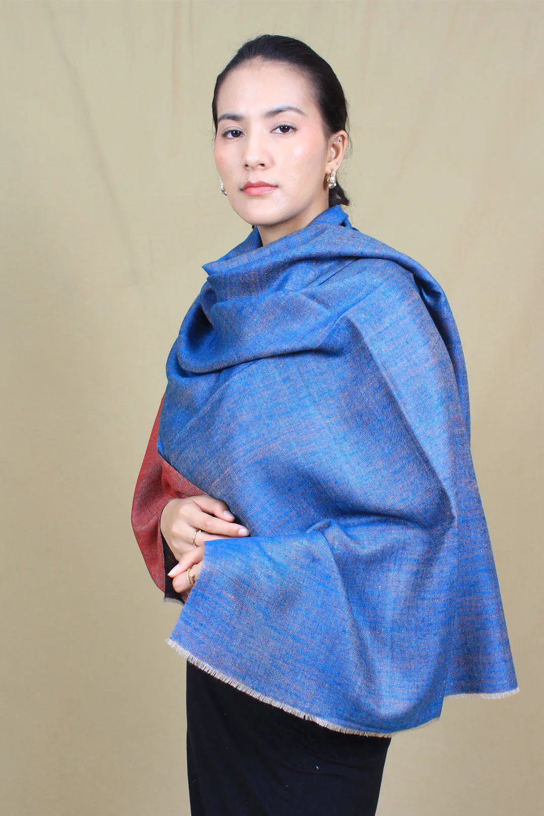 Afshaana Reversible Cashmere Stole