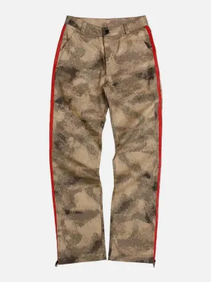 AlanBalen® - Camouflage Adjustable Zip Straight Pants