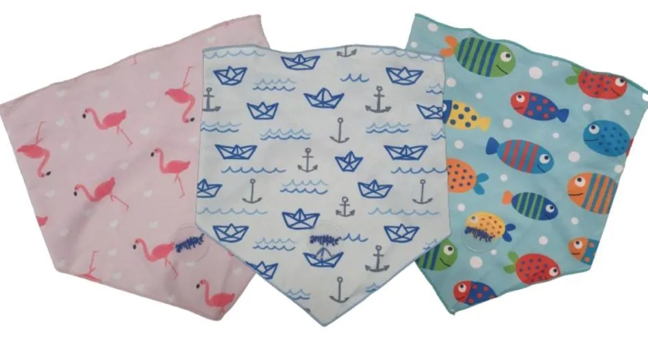 Animate - Pet Cooling Bandana - Flamingo - Large - 66cm x 25cm