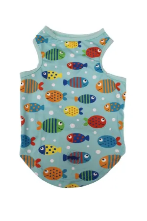 Animate - Pet Cooling Vest - Fish - Small - 28cm (Chest: 44cm, Neck: 29cm)