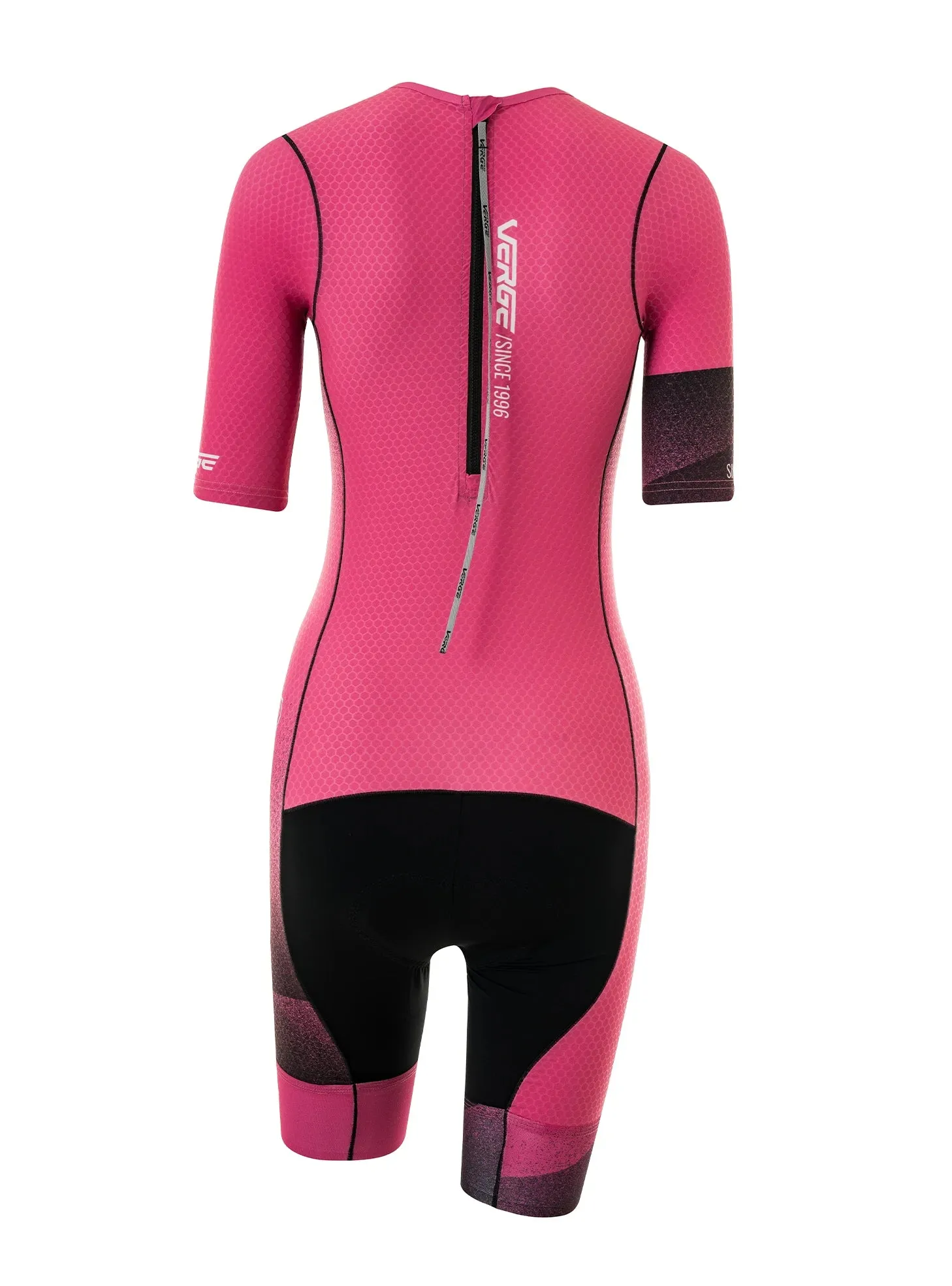 Aquario Tri Suit Short Sleeve - Rear Zipper