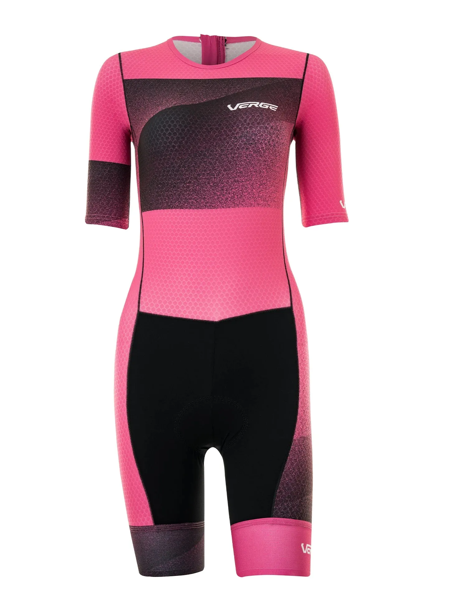 Aquario Tri Suit Short Sleeve - Rear Zipper