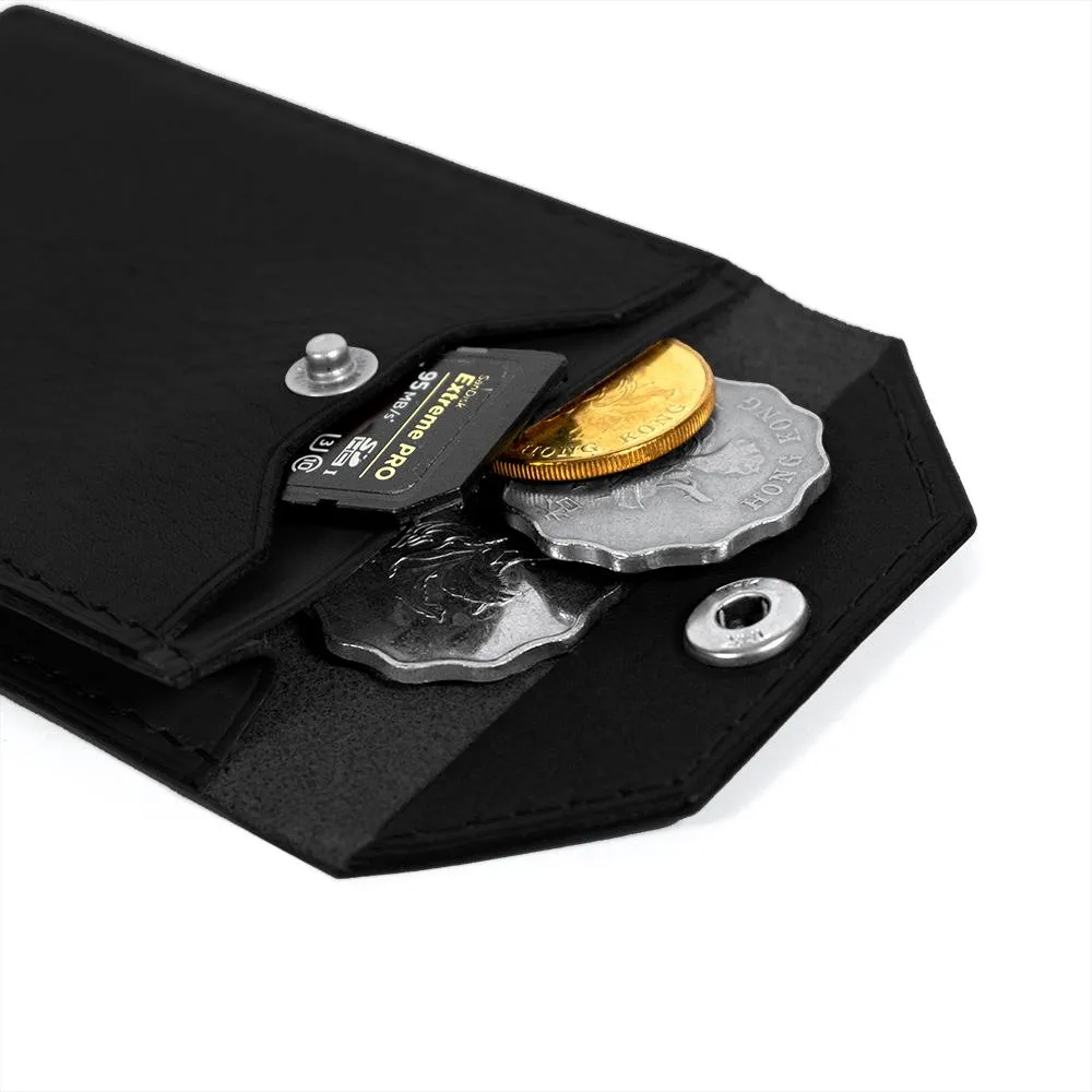 Black Leather Business Cardholder