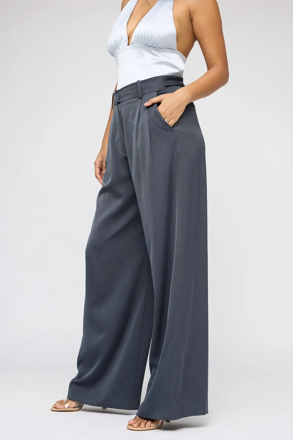 Boeing Grey Adjustable Korean Pants