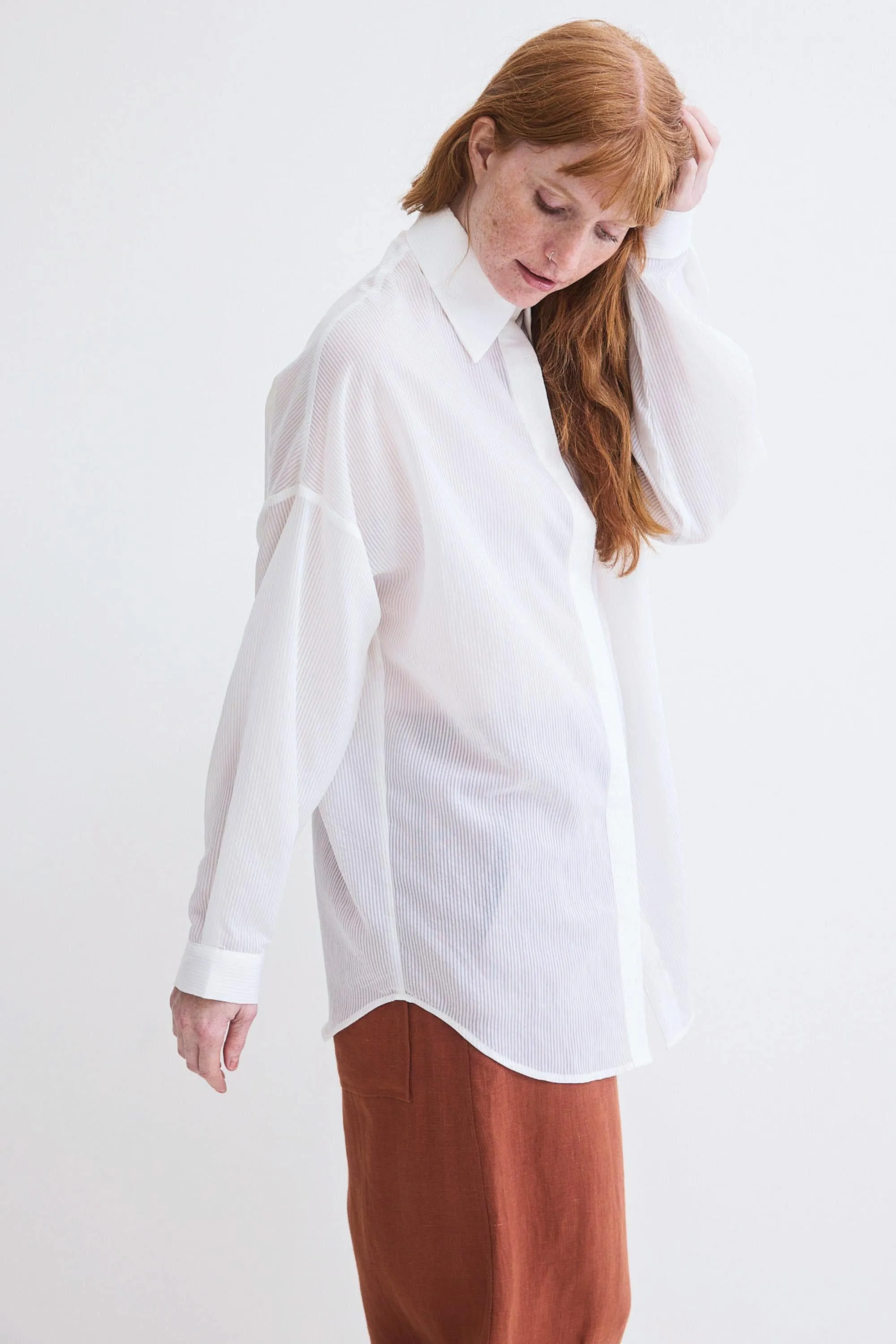 Business Casual Oversized Shirt