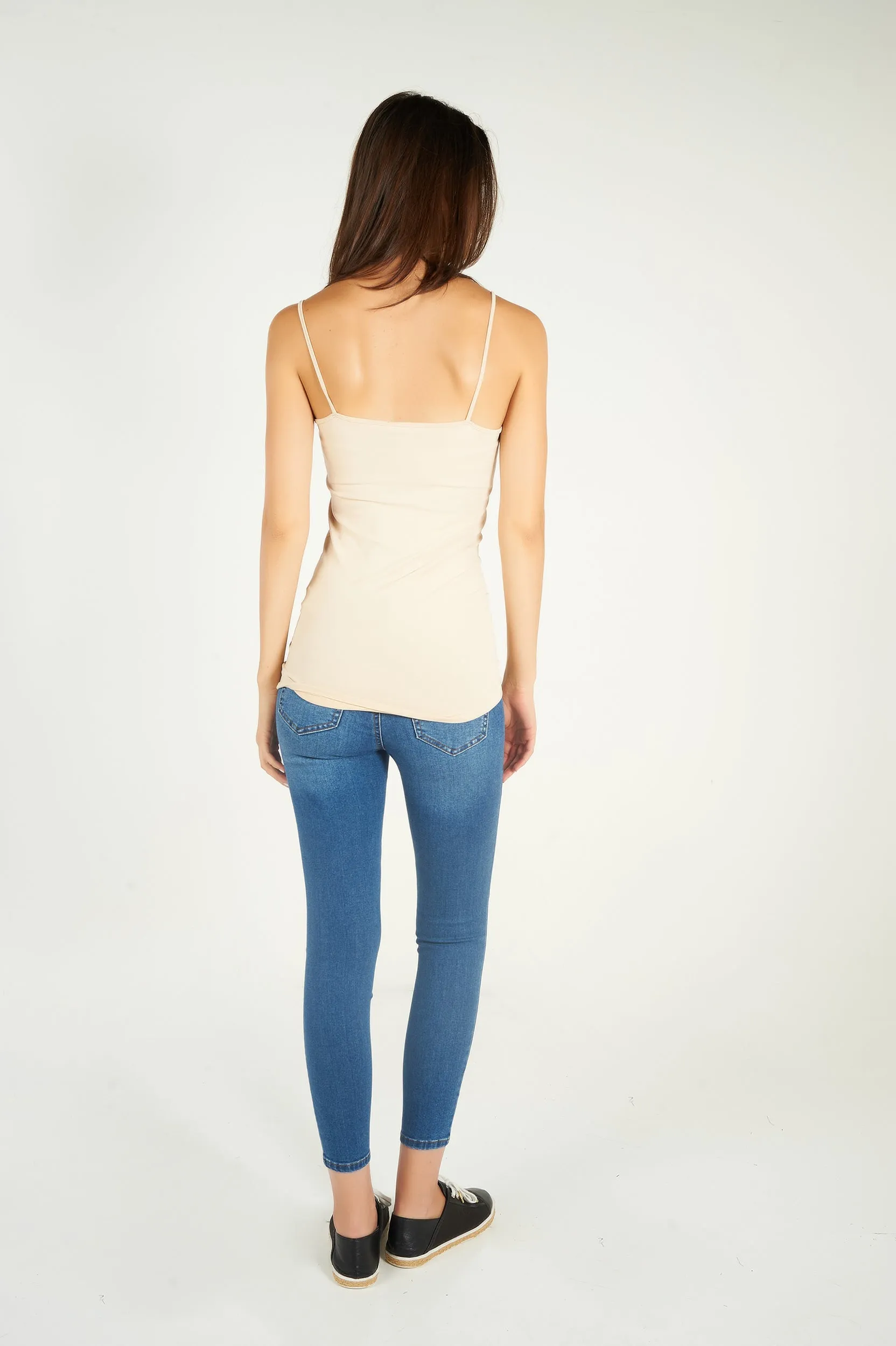 Camisole longue à fines bretelles - 5065W2 - (E-A14)