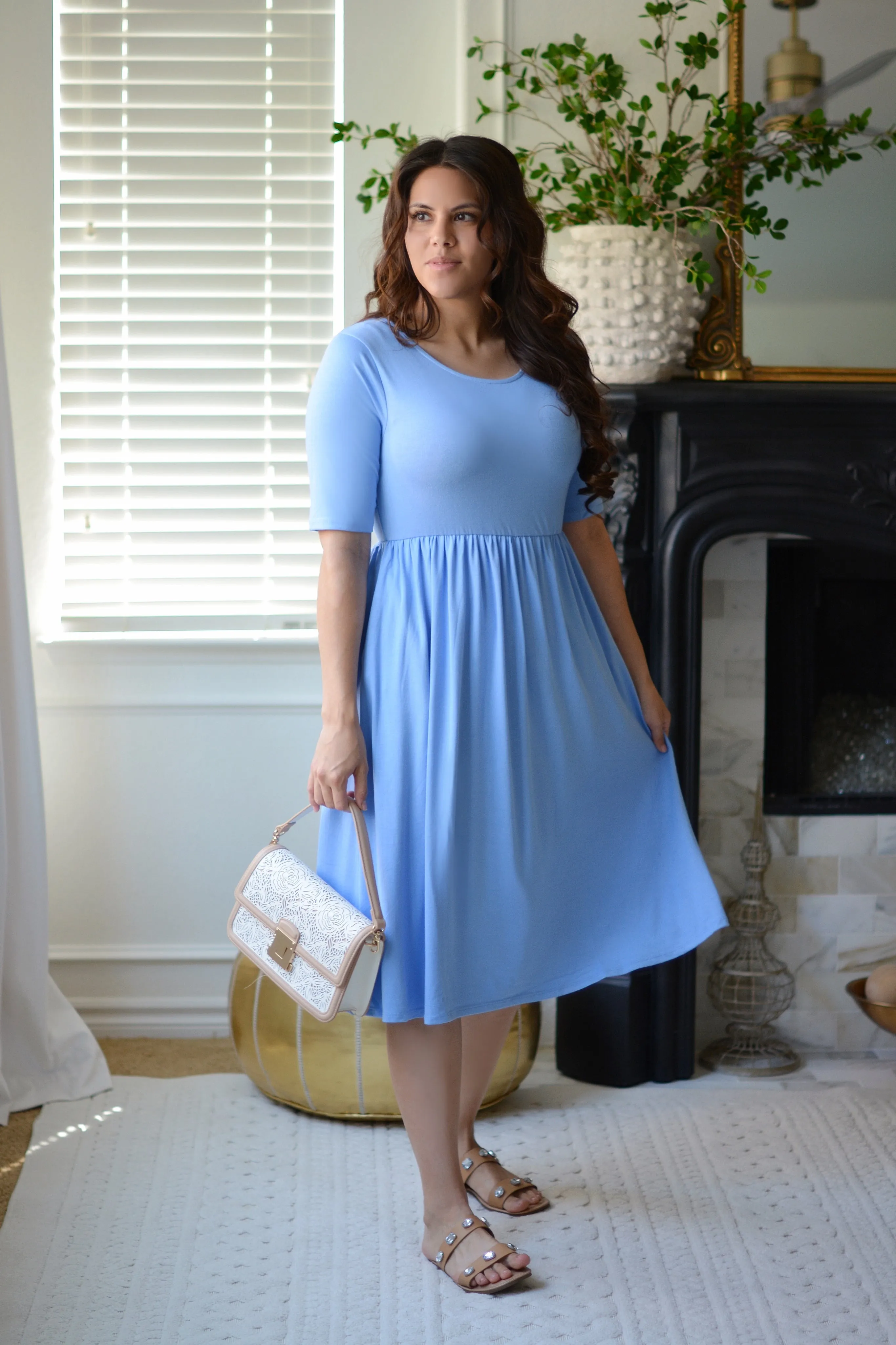 Cassidy Blue Dress