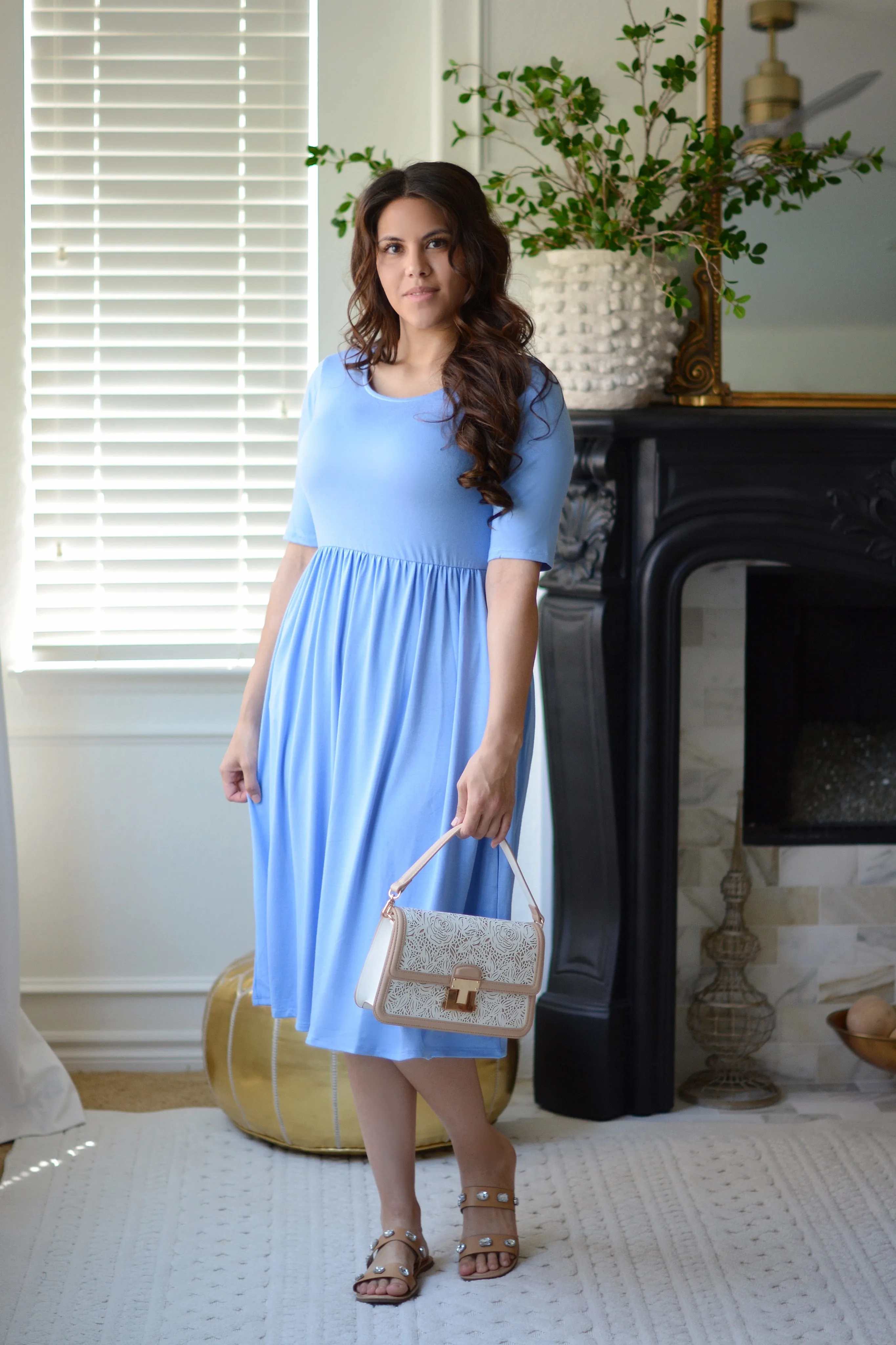 Cassidy Blue Dress