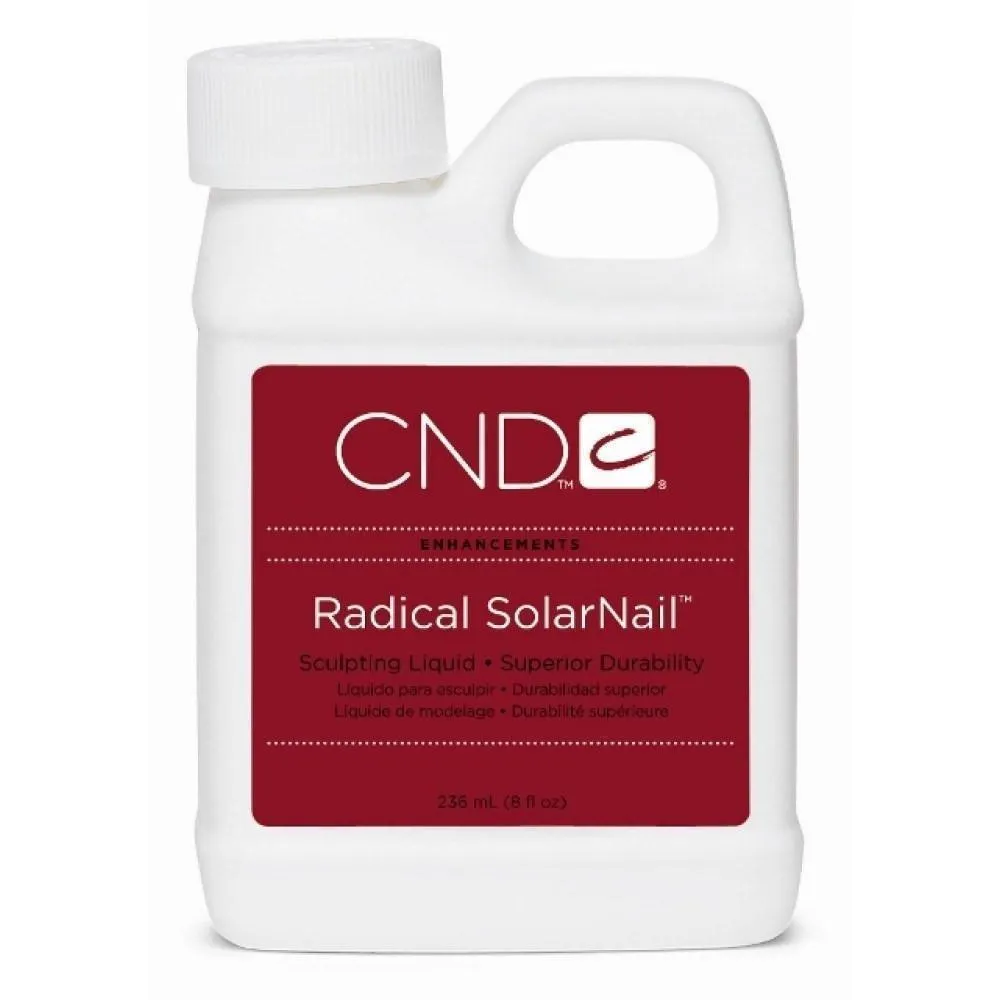 CND Radical Solarnail Sculpting Liquid 8 oz