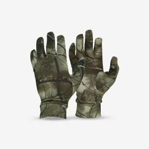 Country Sport Gloves 100 Thin Stretch - Woodland