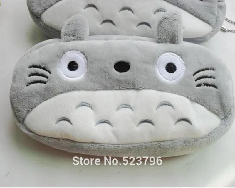 Cute Plush Cat Pen Pencil Purse Wallet Bags