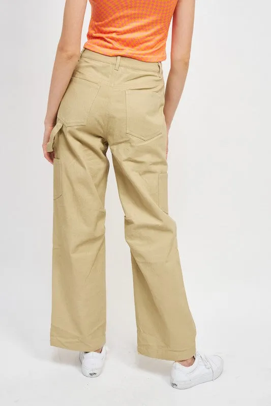 Emory Park HIGH RISE FIT CARGO PANTS