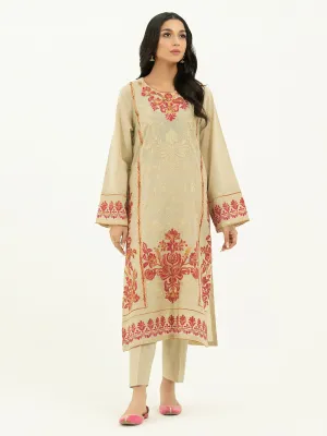 Limelight Beige Lawn Embroidered 2-Piece Suit (P8719SU)