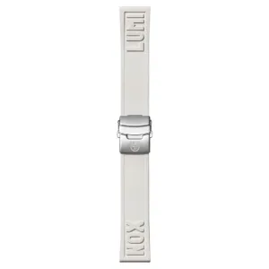 Luminox Men's FPX.2406.10Q.K 24mm Cut-To-Fit Luminox Branded Strap - White