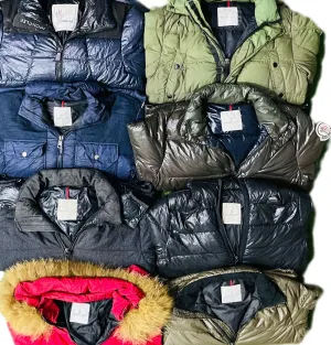 Moncler puffer jackets 10 pcs