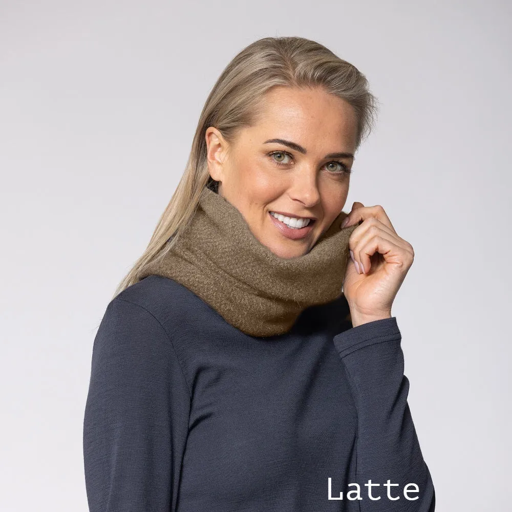 Noble Wilde Possum Merino Moss Stitch Neck Warmer