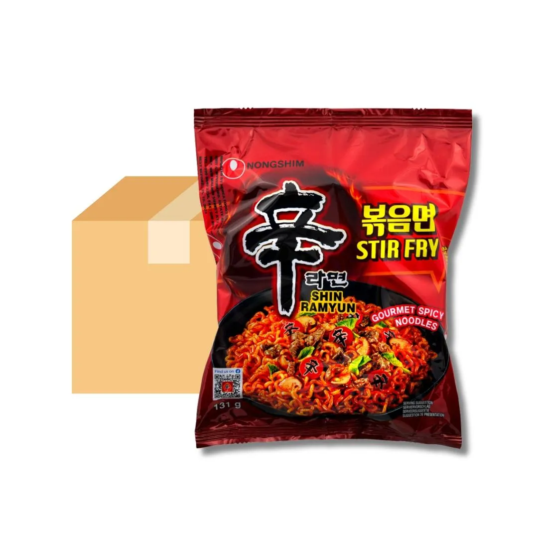 Nongshim Shin Ramyun Stir Fry (Case of 40) 農心 辛辣麵拌麵 (40包)