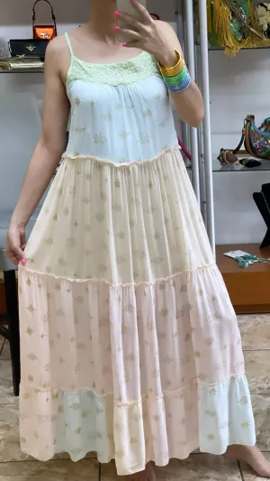 Pastel Maxi Dress