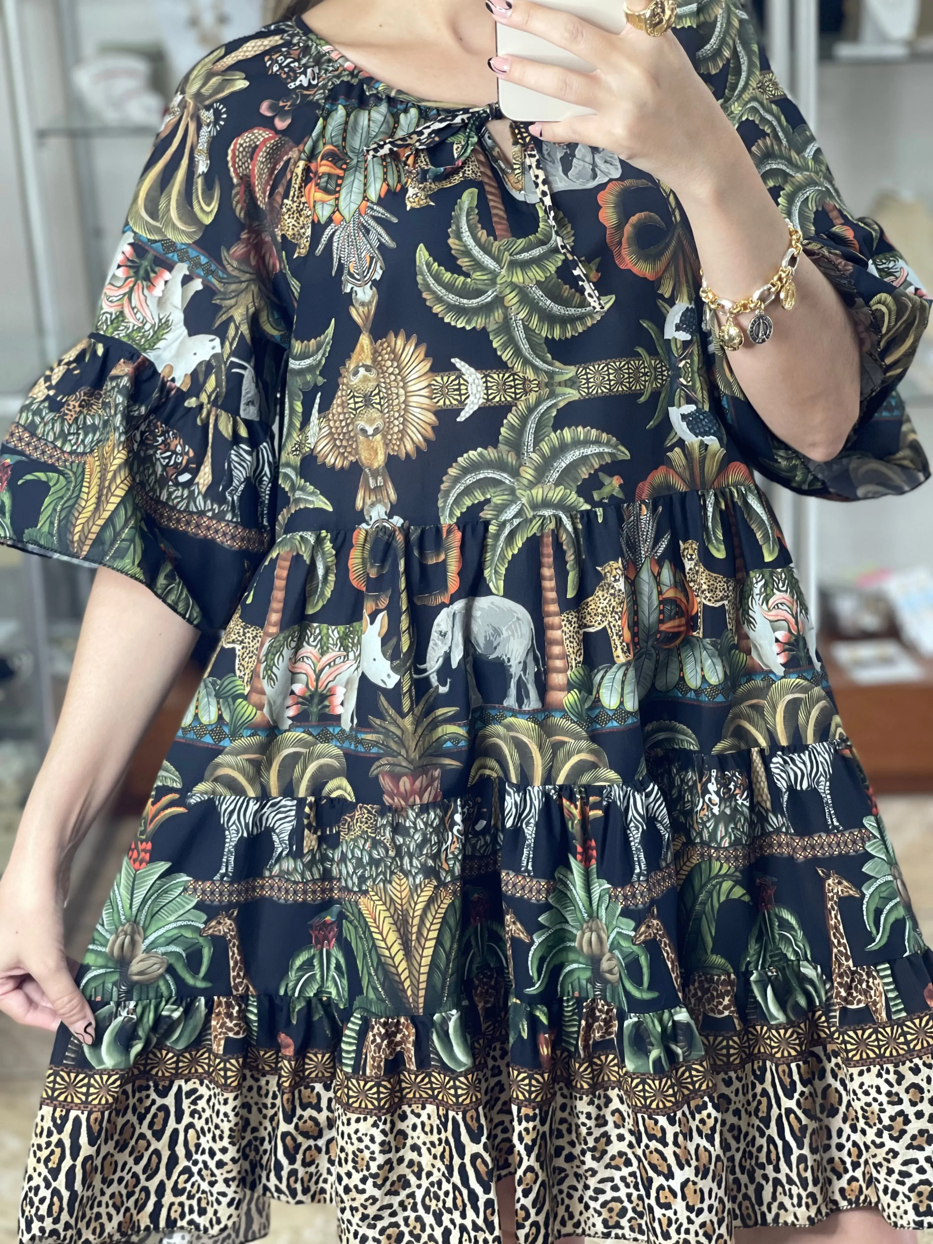 Safari OS Short Dress