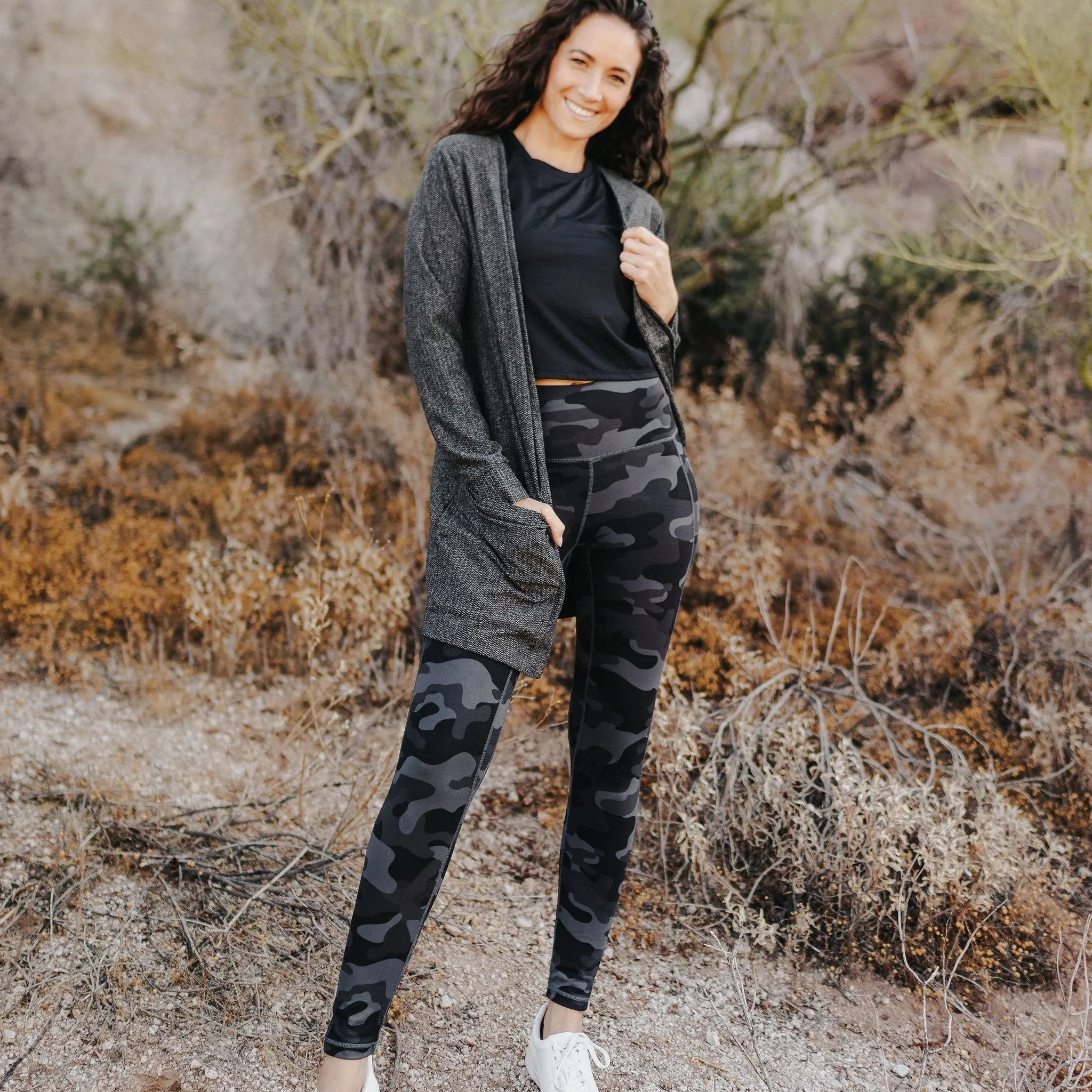 Shakti Pants - Black Camo