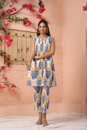 Shamiyana Indigo Printed Co-ord Set