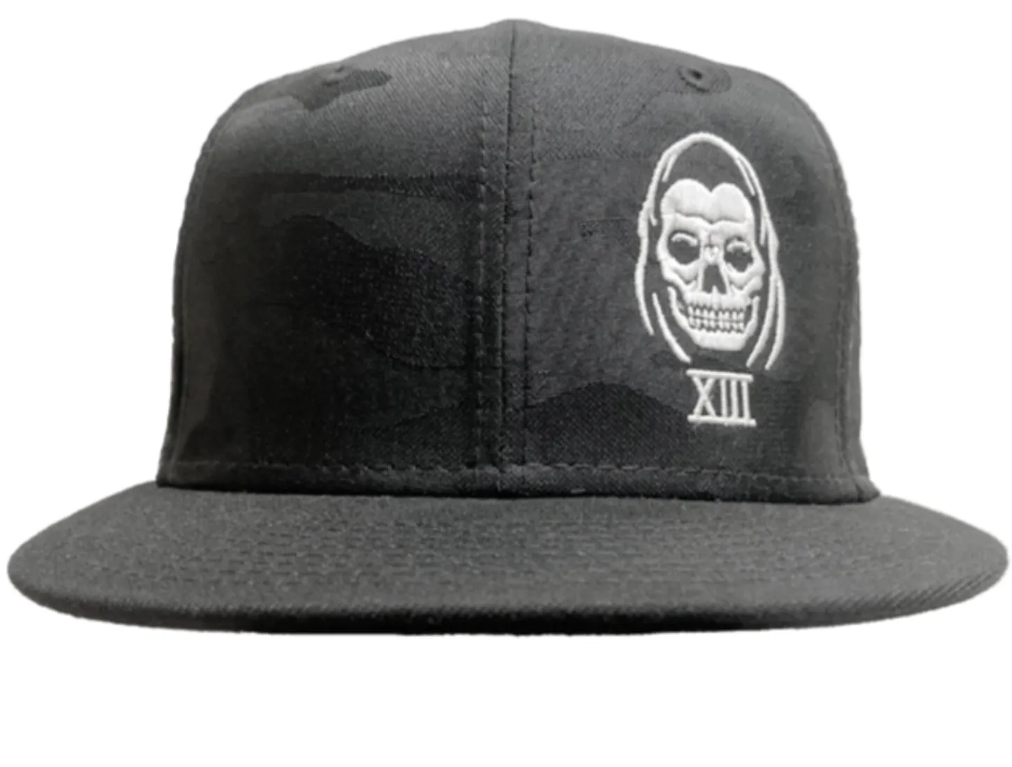 The SPEED REAPER Snapback Trucker Cap - BLACK CAMOUFLAGE