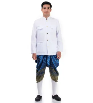 Traditional Raj Pattern Chut Thai Men’s Outfit