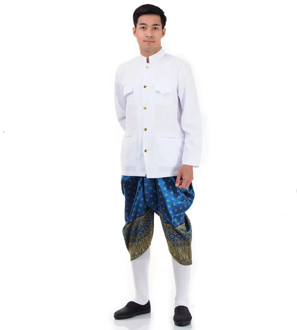 Traditional Raj Pattern Chut Thai Men’s Outfit