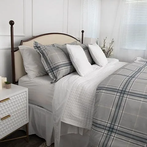 Vilano Plaid Duvet Cover Set