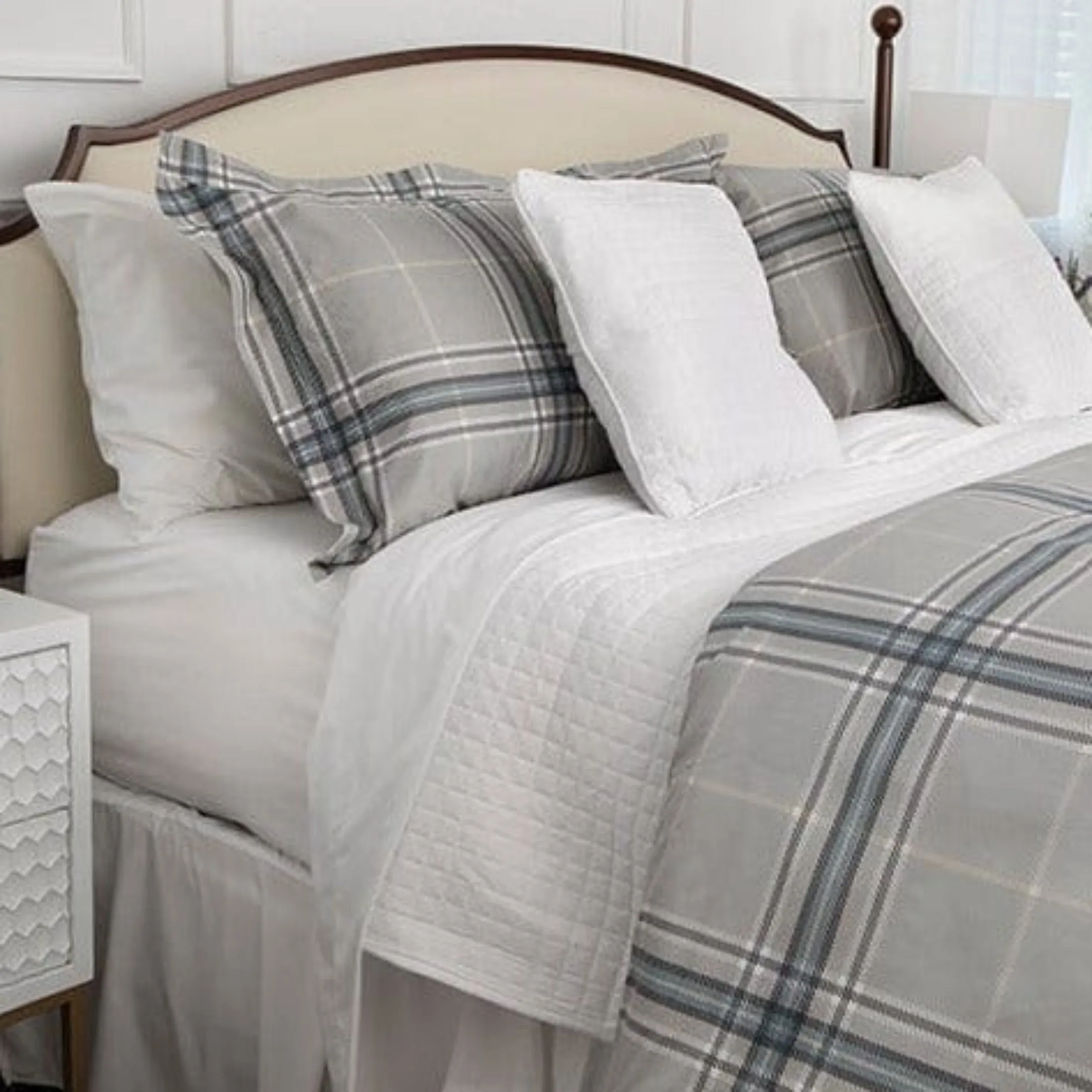 Vilano Plaid Duvet Cover Set