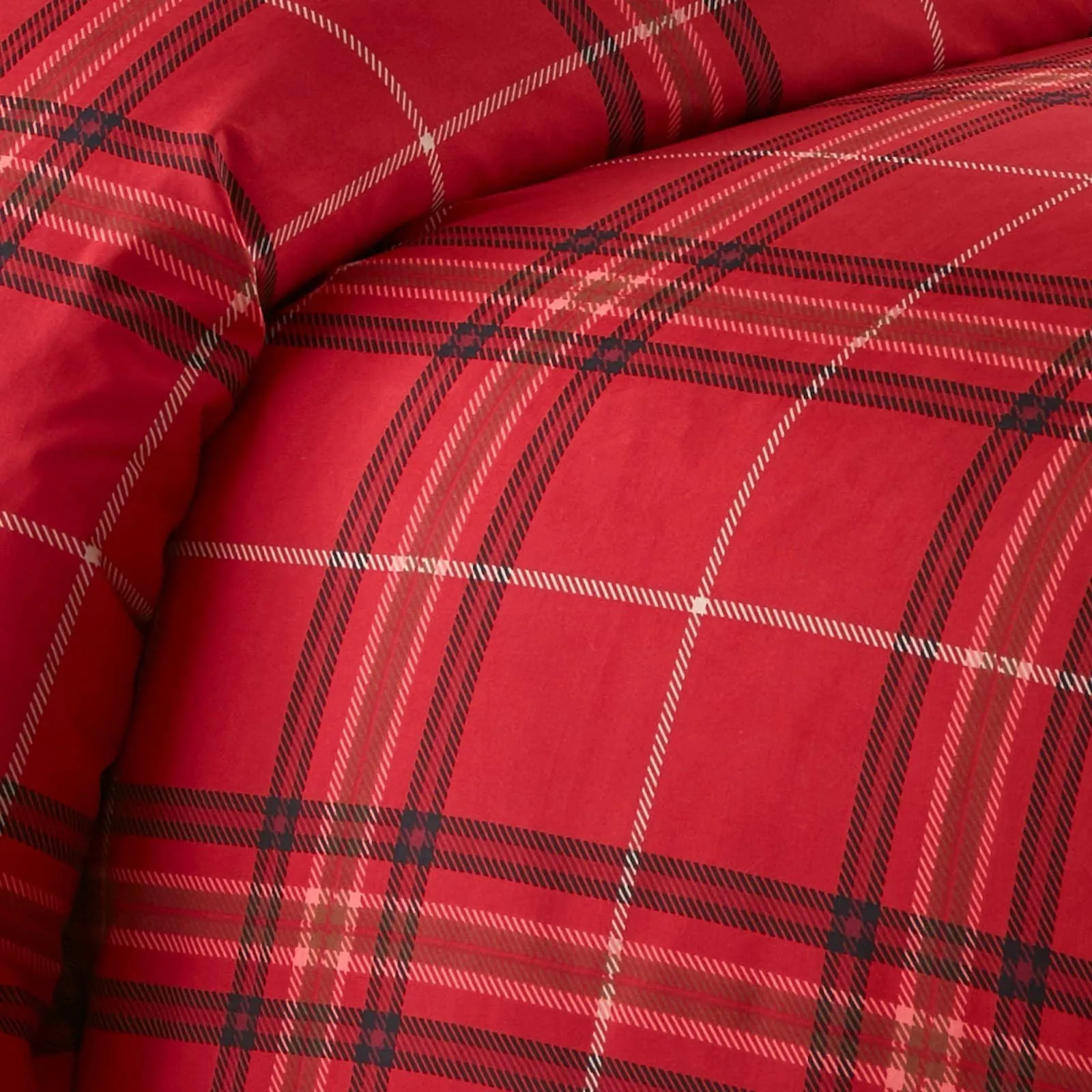 Vilano Plaid Duvet Cover Set