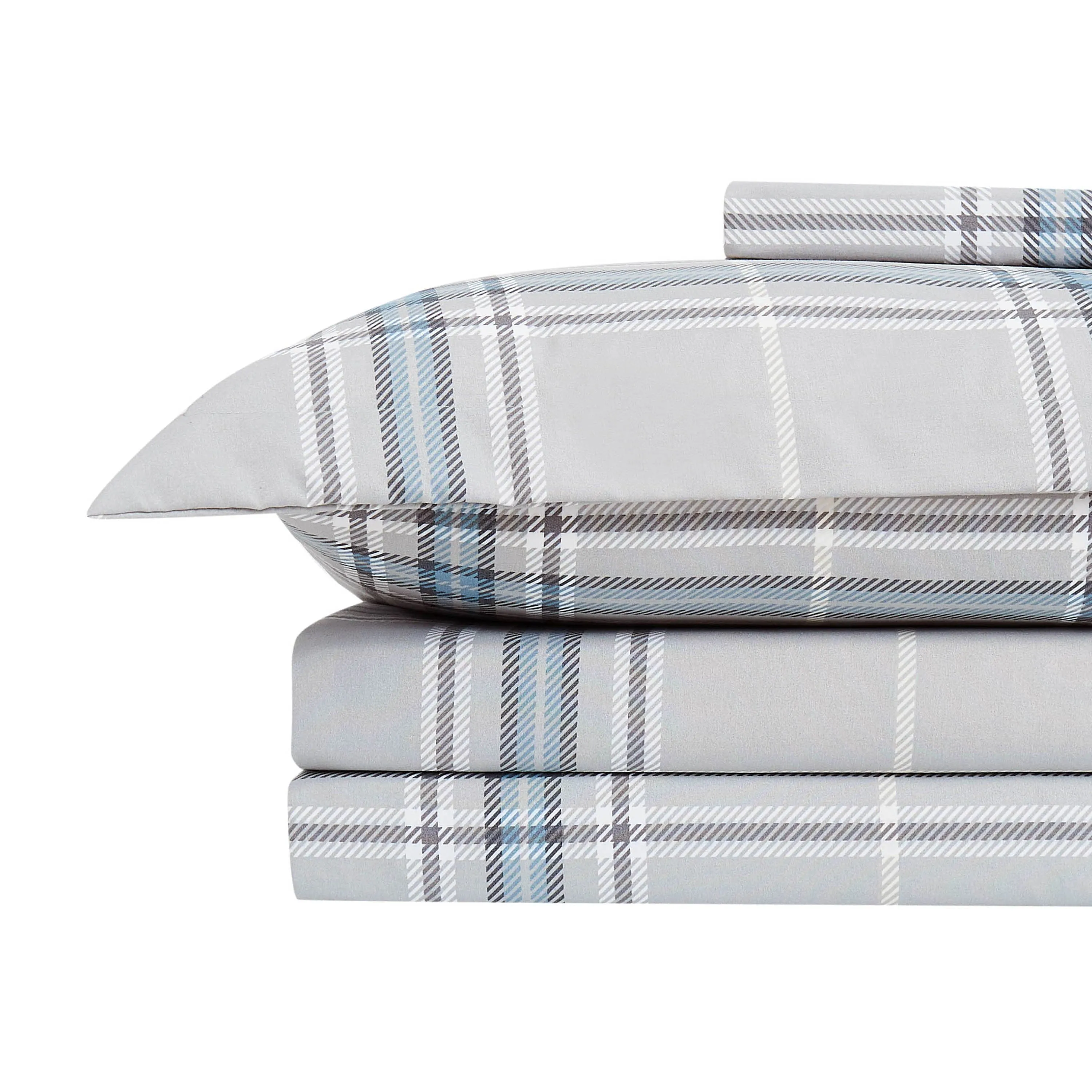 Vilano Plaid Duvet Cover Set