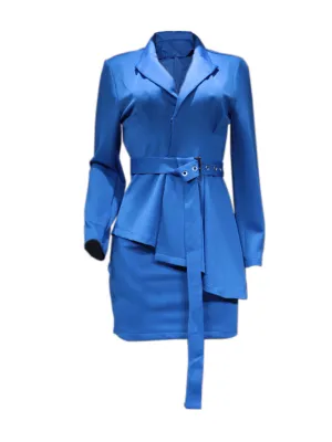 Women's fashionable temperament lapel suit