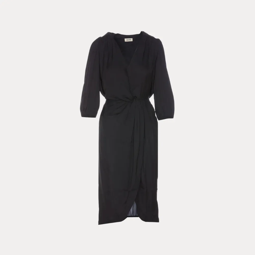 Zadig & Voltaire Renew Satin Dress - Noir